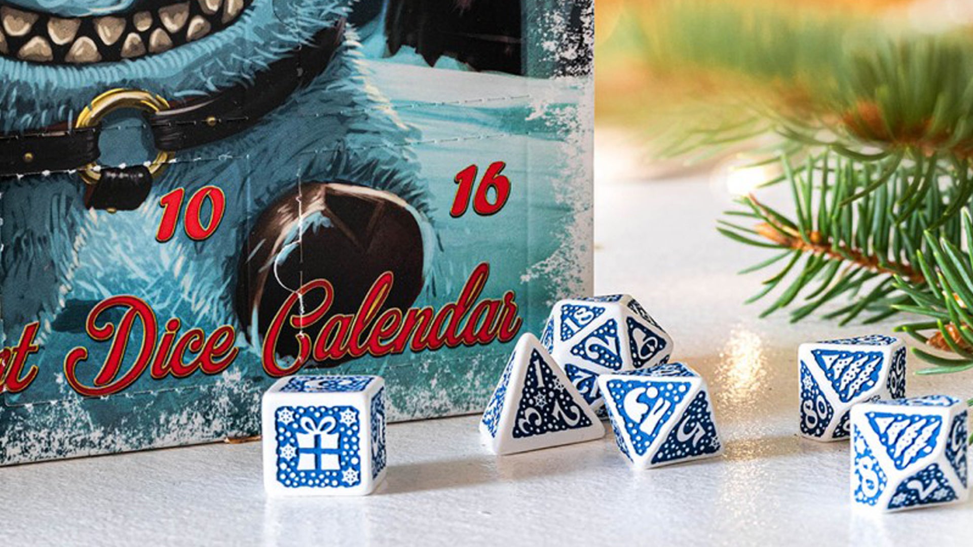£44 dice advent calendar lets you count down the d12 Days of Christmas
